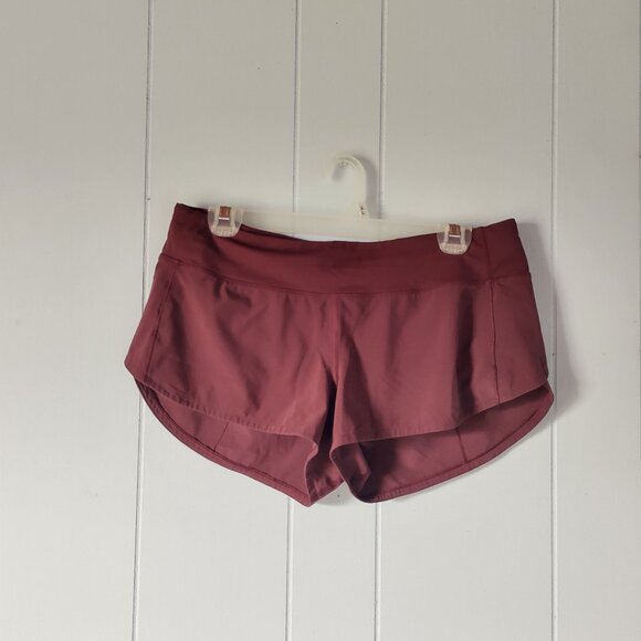 Lululemon Athletica Speed Up Short 2.5" Running Short in Cassis (Size 8) - Picture 1 of 12